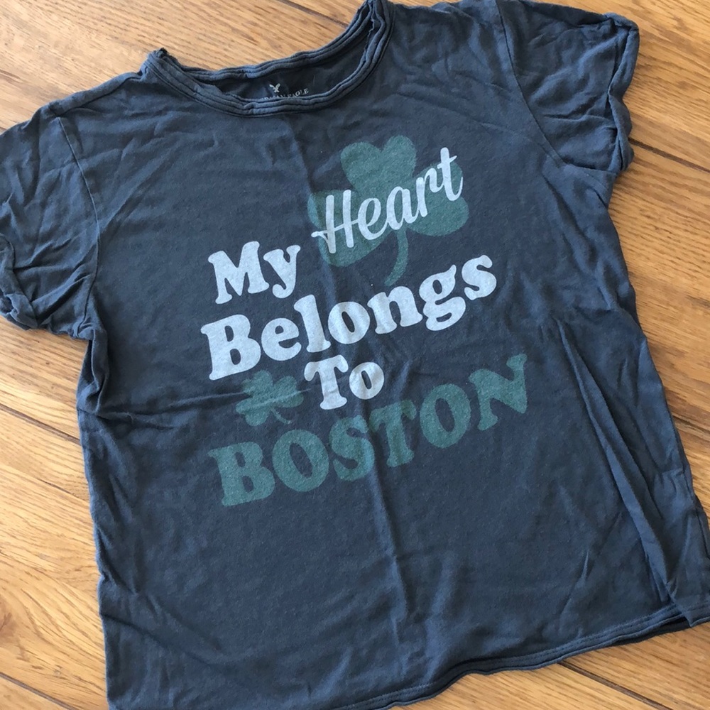 My ❤️ belongs to Boston T-shirt